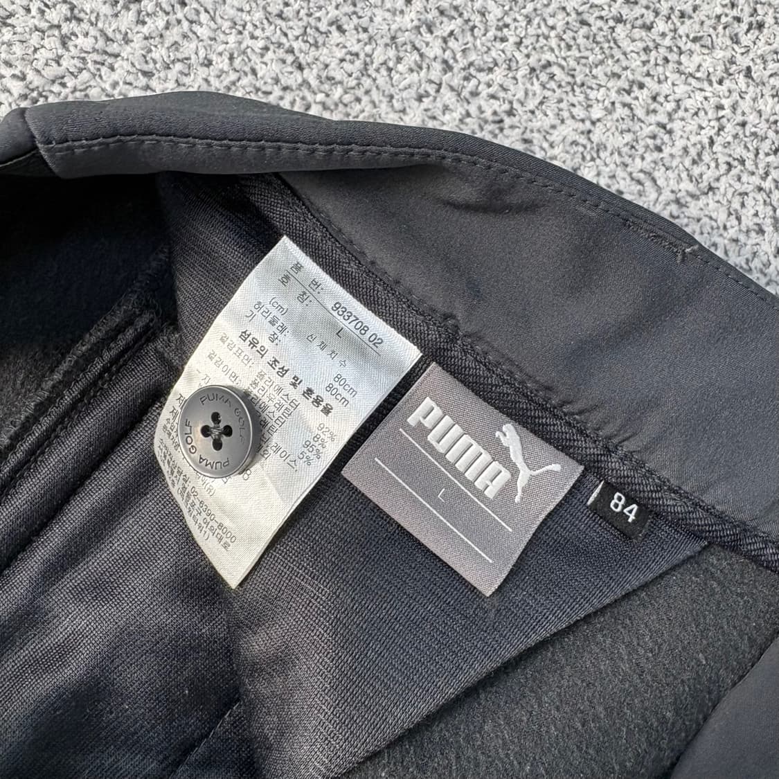 L 푸마 골프 세미 와이드 팬츠 슬랙스 0331J 상품이미지5