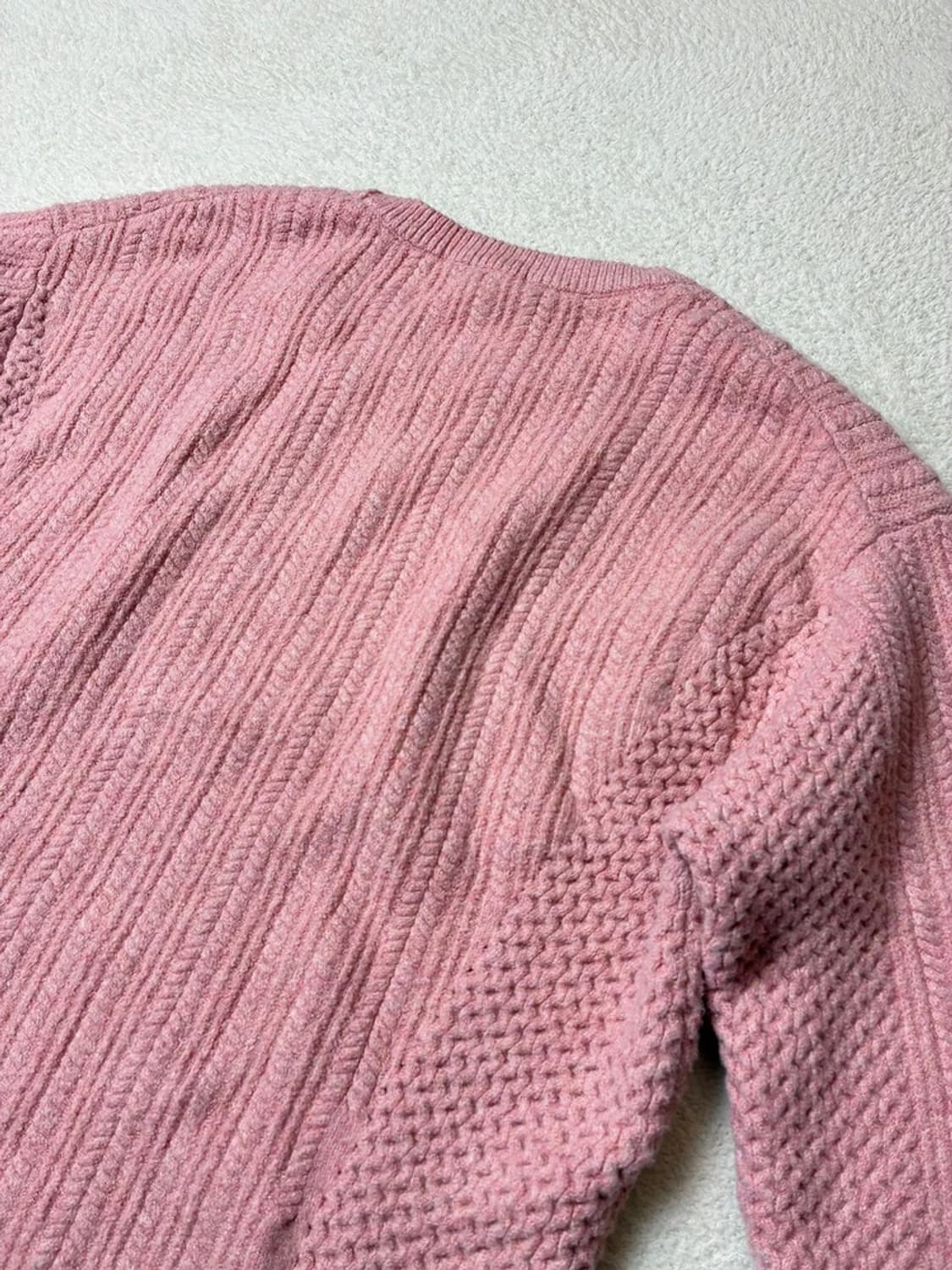 르마드 LEMARD 미니멀 패턴 믹스 니트 PN6303 상품이미지6