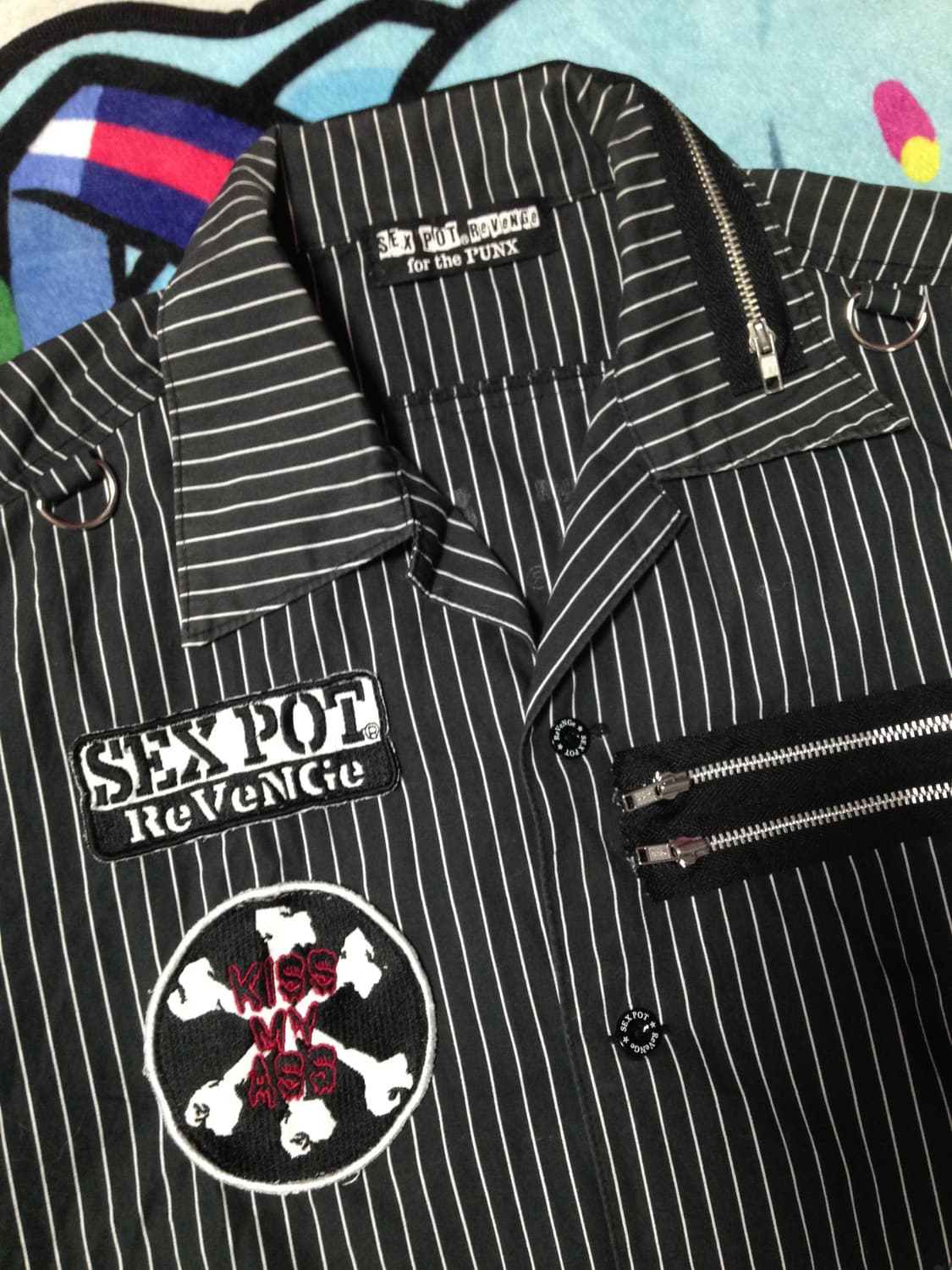 섹스팟리벤지 펑크 반팔셔츠 상품이미지2