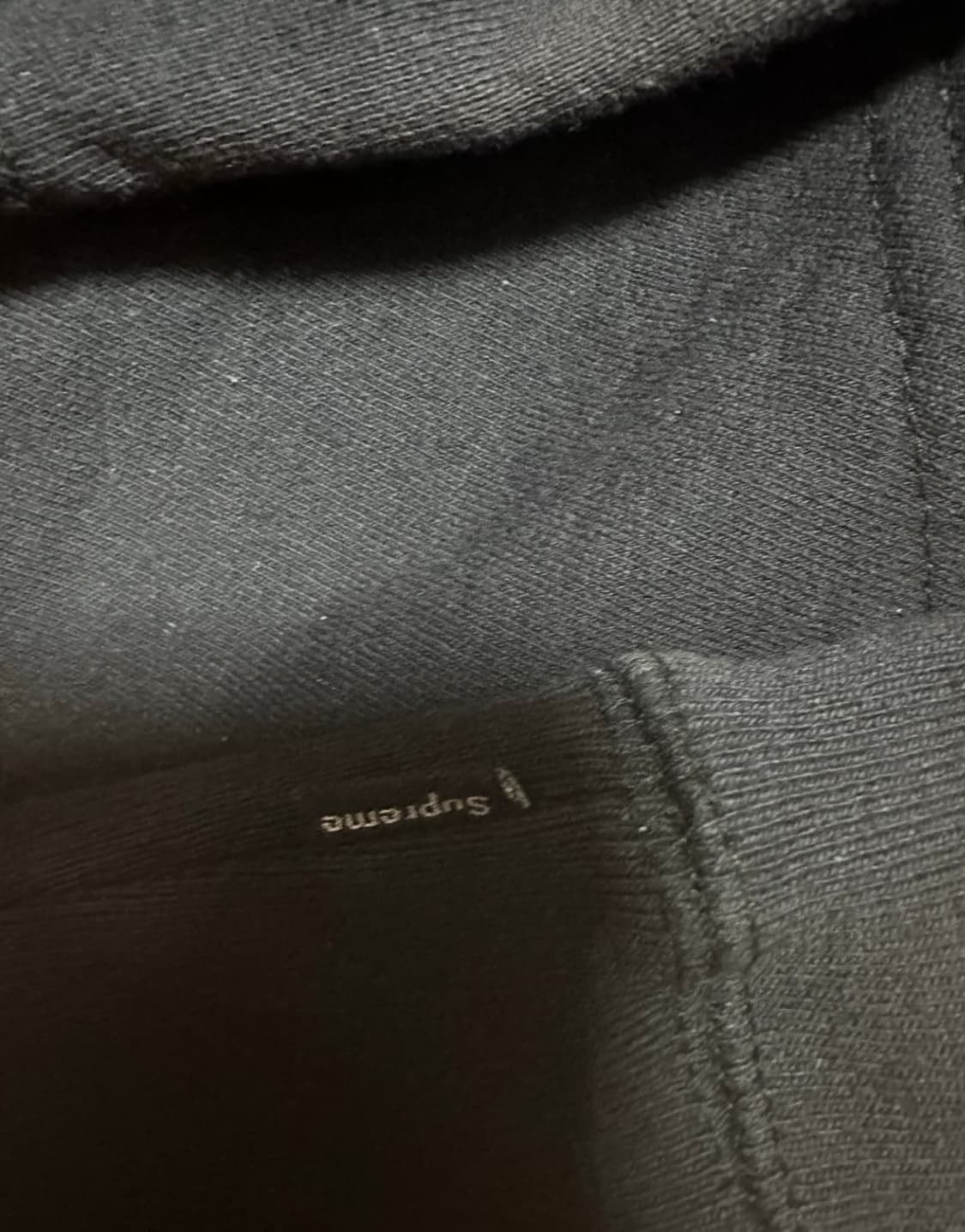 슈프림 글리터 아치로고 후드 블랙 상품이미지9