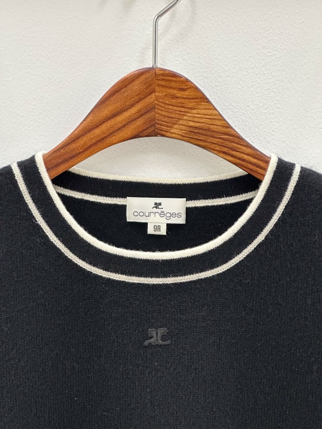 courreges / 꾸레쥬 블랙 캐시미어 니트   상품이미지3