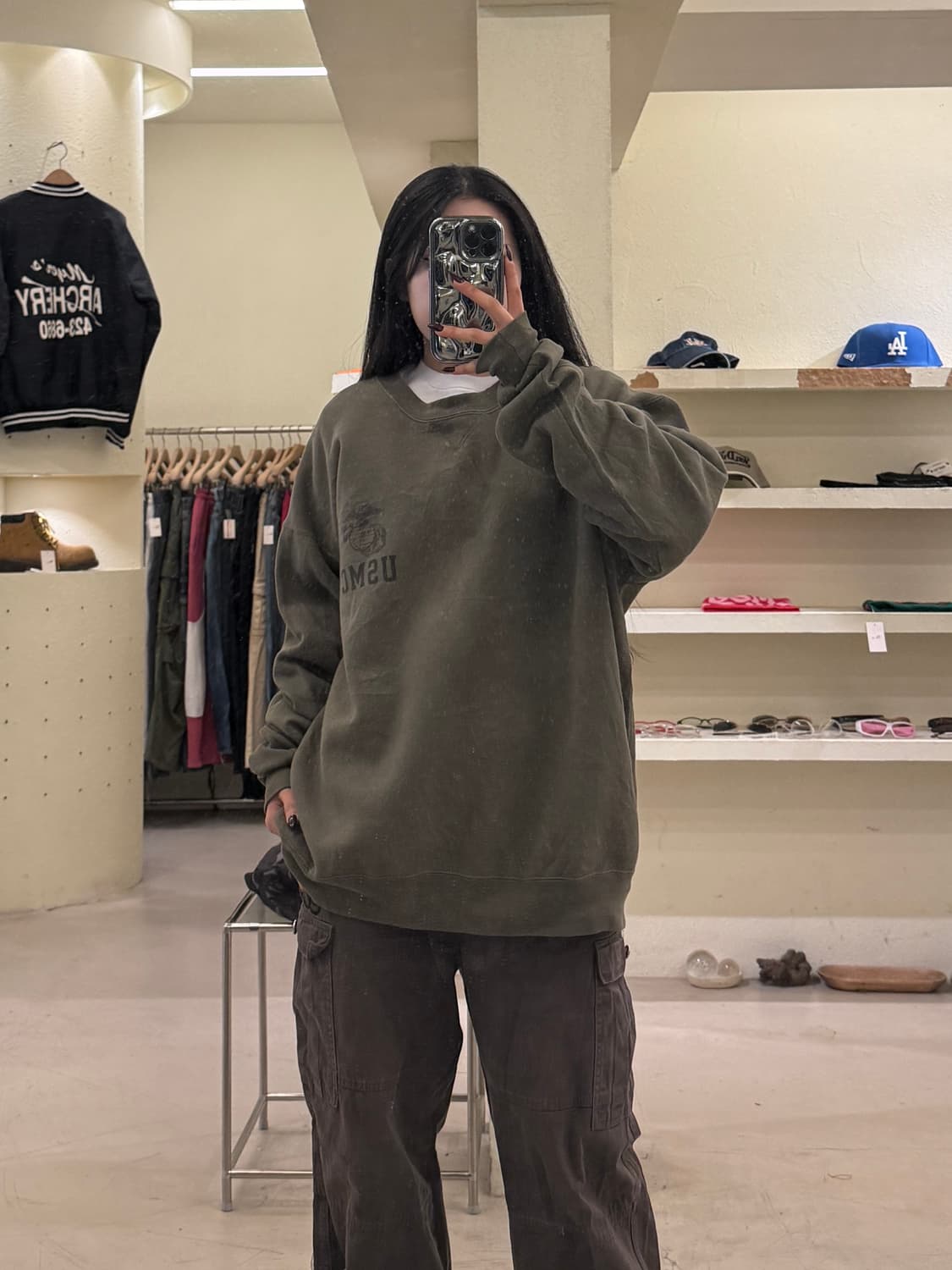 소프 USMC 미해병대 맨투맨 U1308 상품이미지1