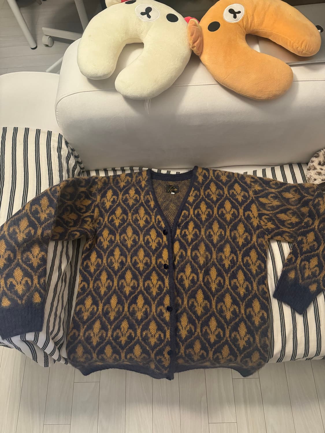 니들스 오너먼트 모헤어 가디건 상품이미지3