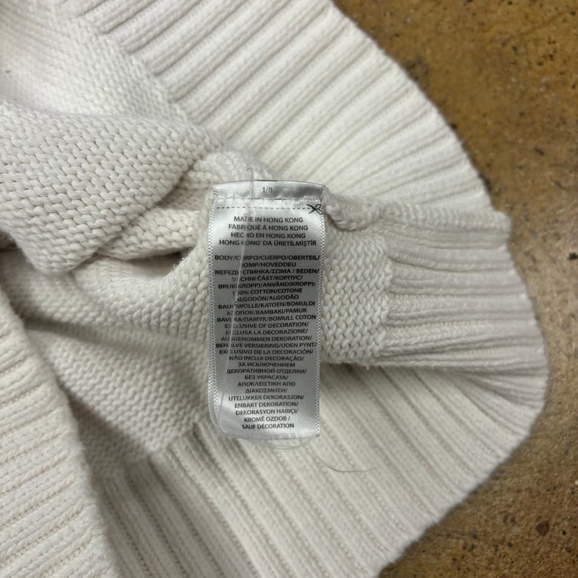 폴로 랄프로렌 화이트 성조기 니트 상품이미지6