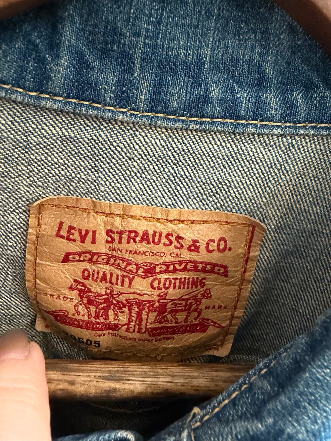 N18. 리바이스 청자켓 데님자켓 상품이미지2