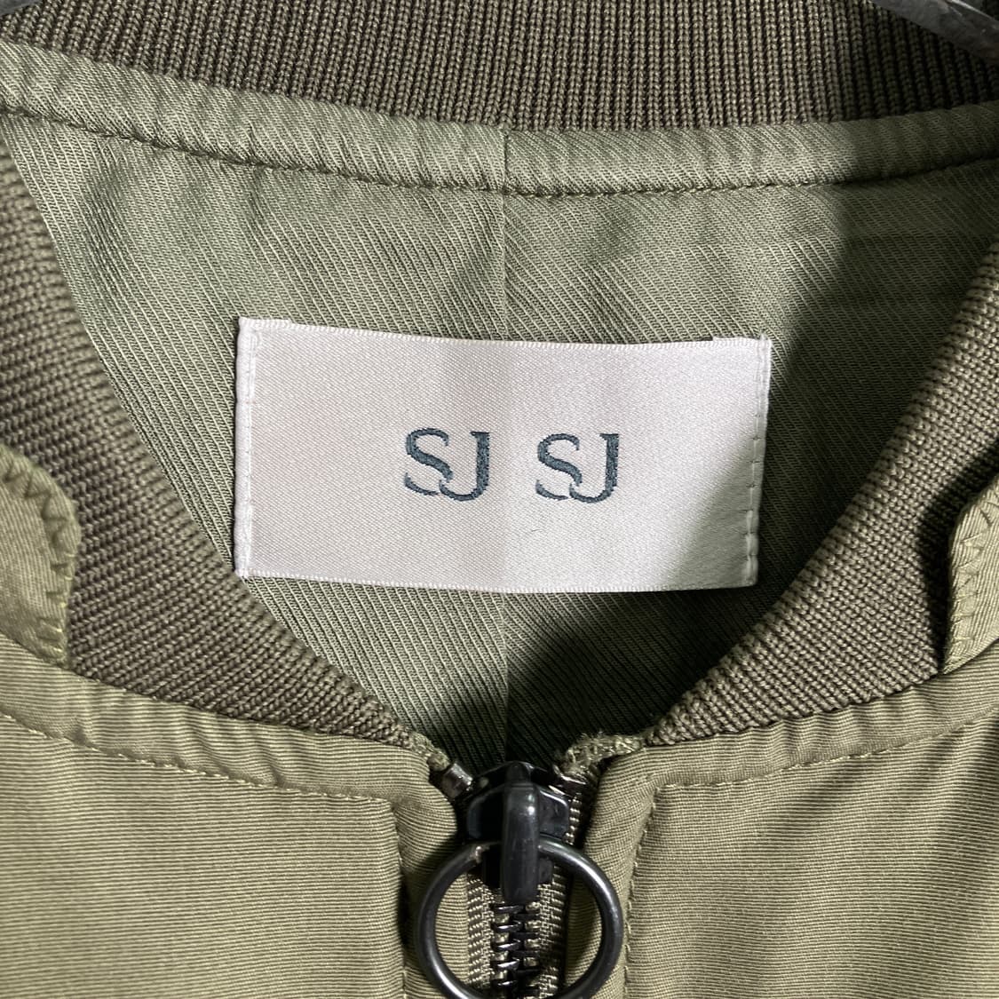 SJSJ 카키 봄버 자켓  상품이미지3