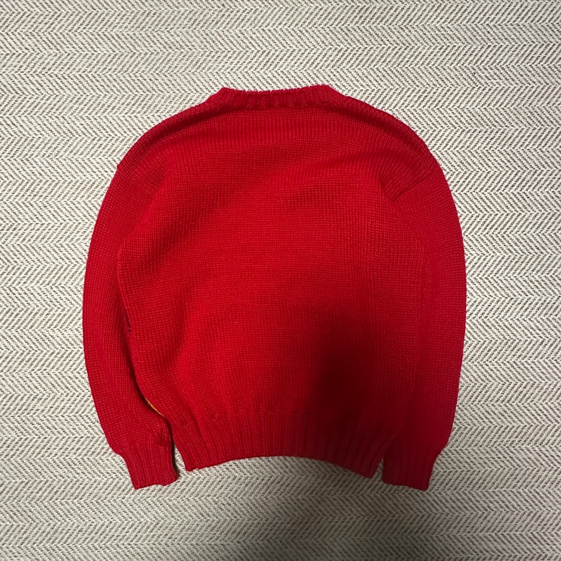 VINTAGE wool 100% knit sweater 상품이미지2