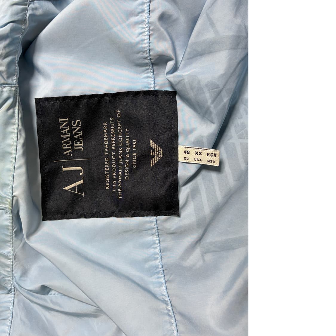 아르마니 진스 페이딩 바람막이 상품이미지9