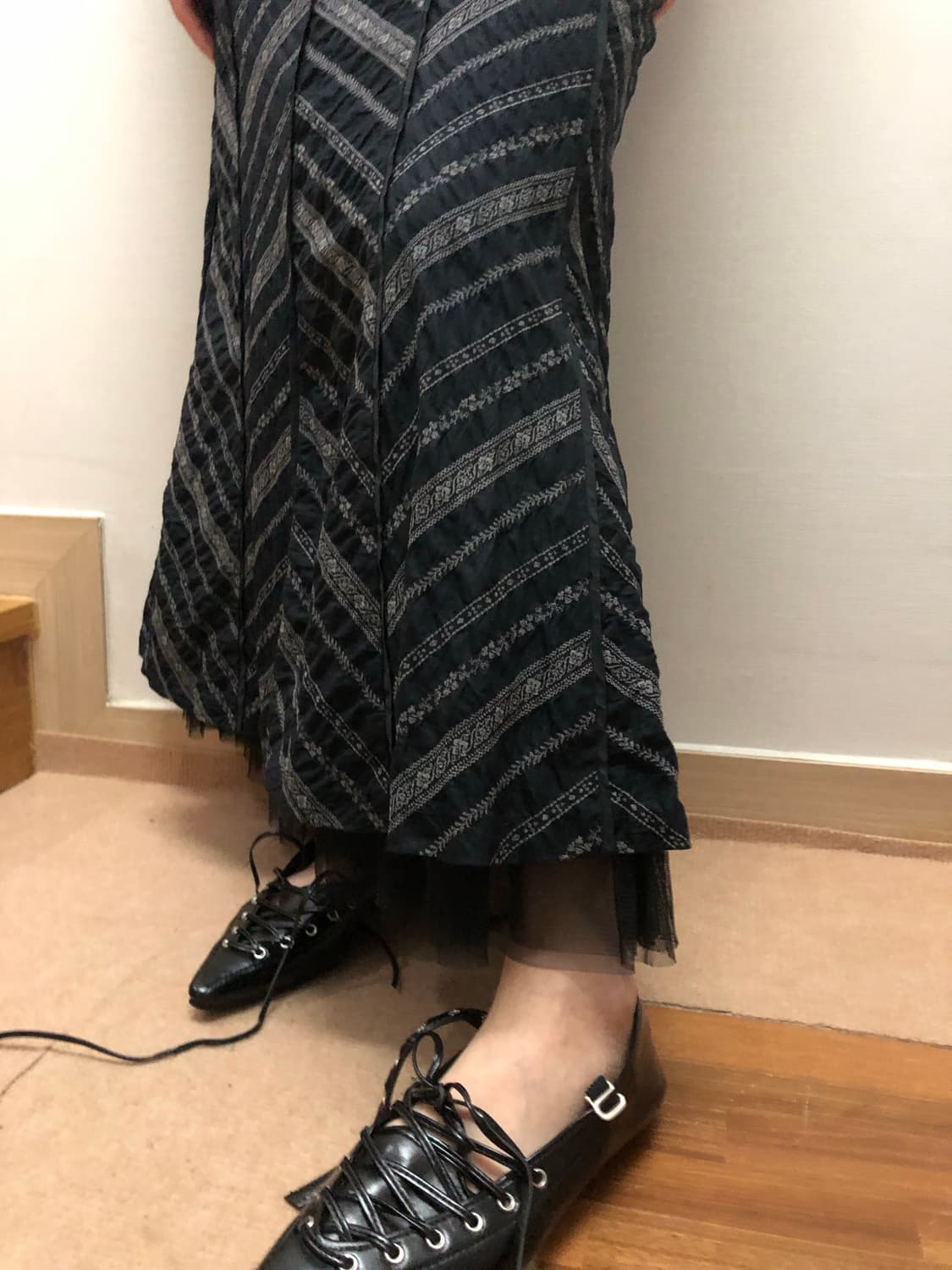 빈티지 블랙 오리엔탈 셋업 상품이미지9