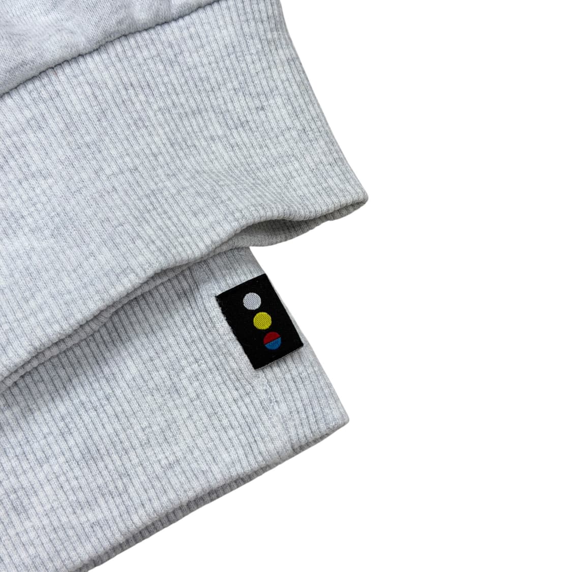 아이앱스튜디오 하프집업 풀오버 기모 맨투맨 라이트 그레이 L 상품이미지5