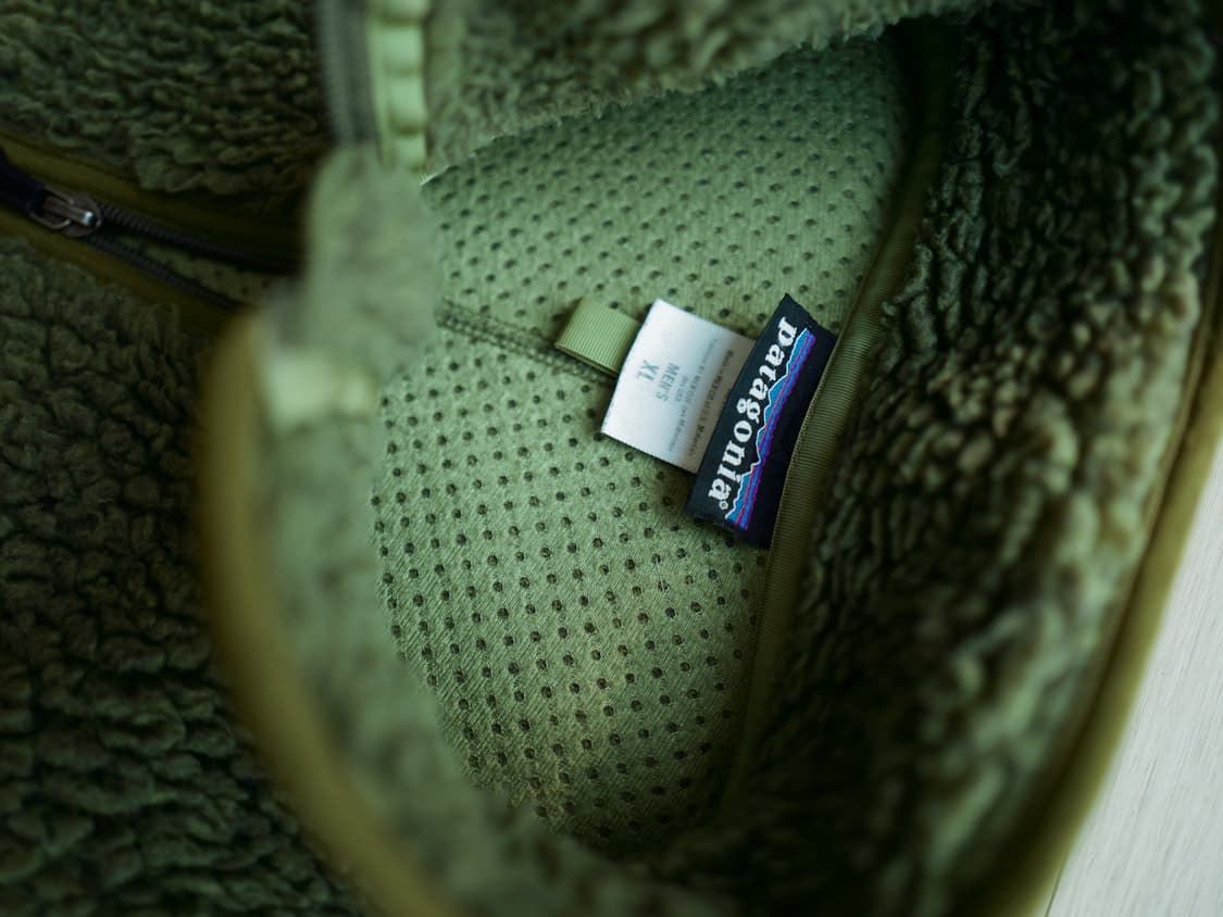 04년 파타고니아 딥파일 레트로 카디건 '모스그린' XL 상품이미지3