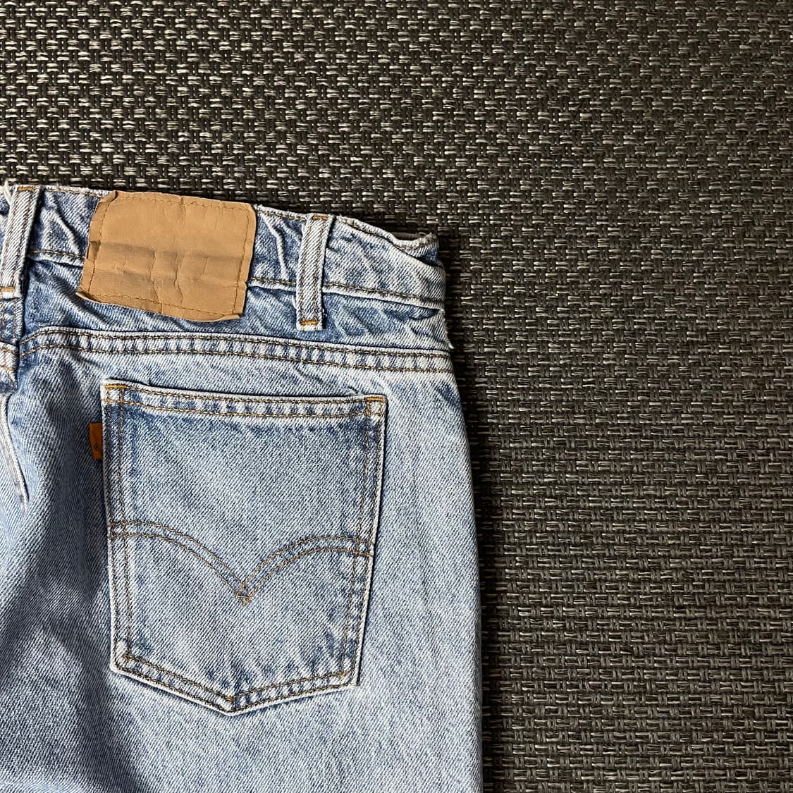 (32) 리바이스 빈티지 오렌지탭 연청 데님 팬츠 상품이미지4