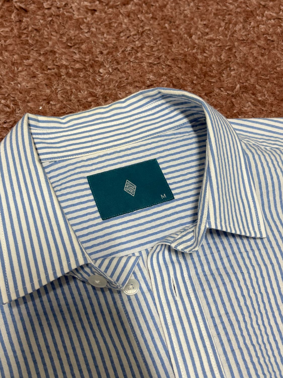 DIAMOND LAYLA Seersucker Stripe Shirts  상품이미지2