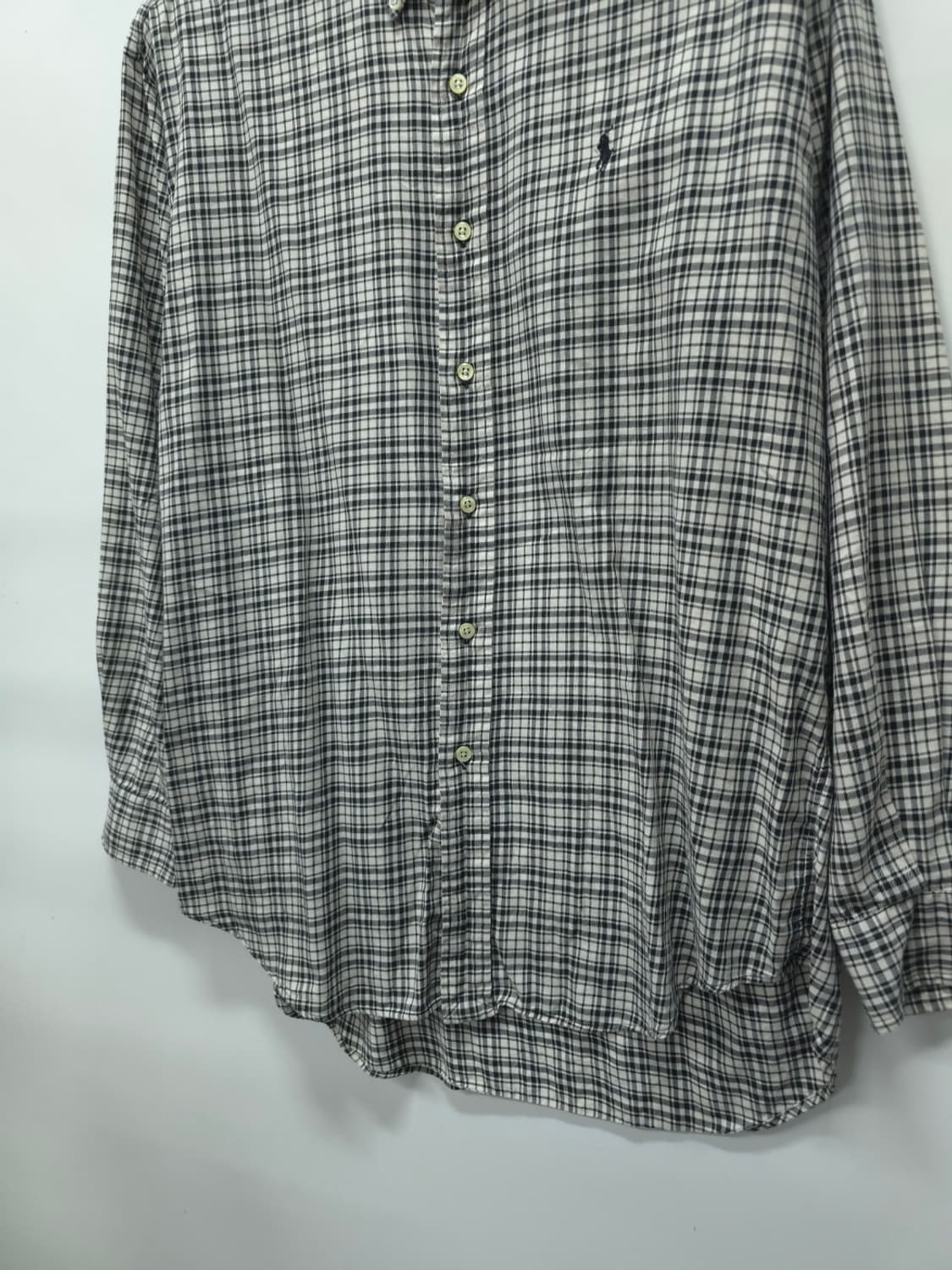 폴로 랄프로렌 BLAKE 라인 체크 긴팔 셔츠 (~110) 상품이미지4