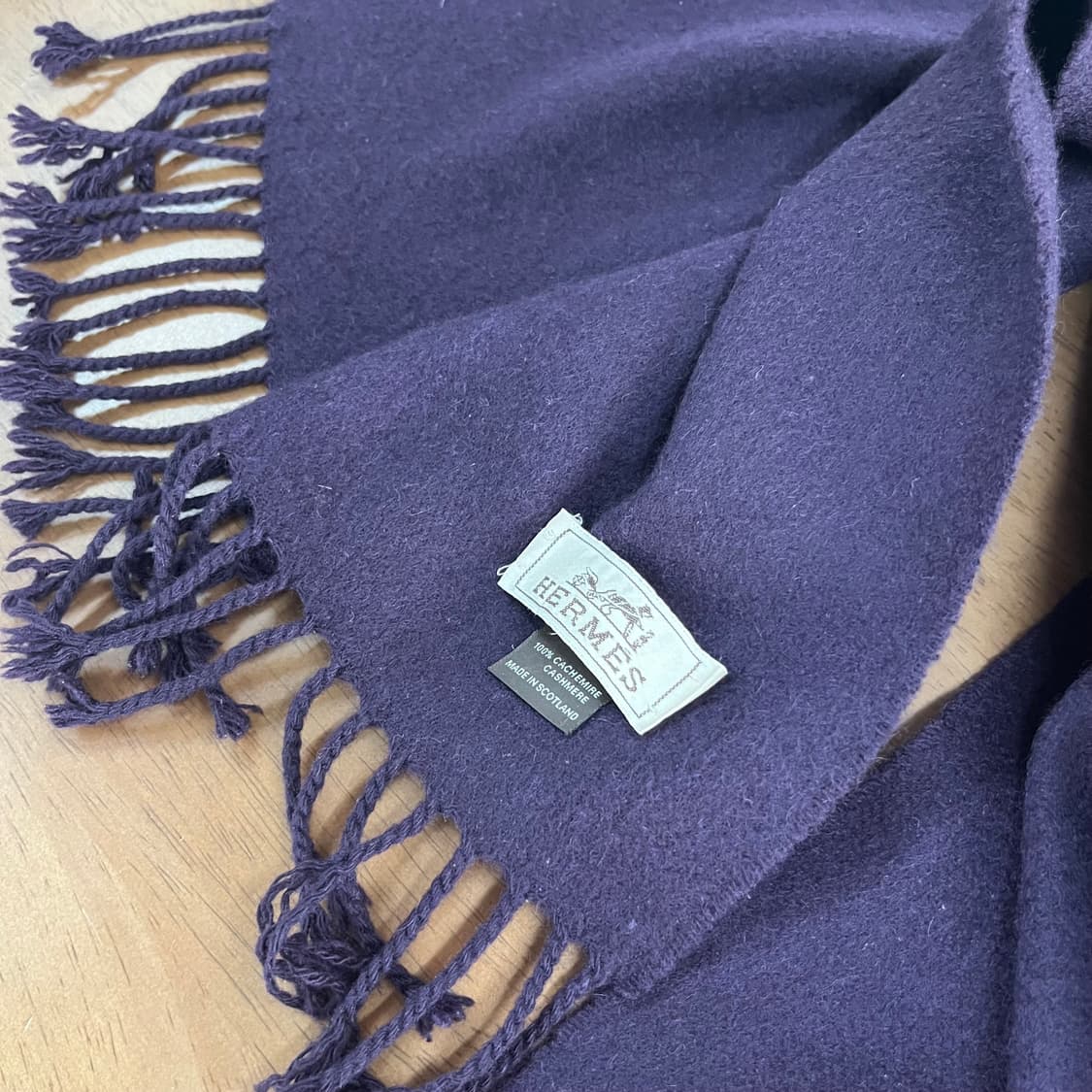 에르메르 캐시미어100% 머플러 상품이미지3