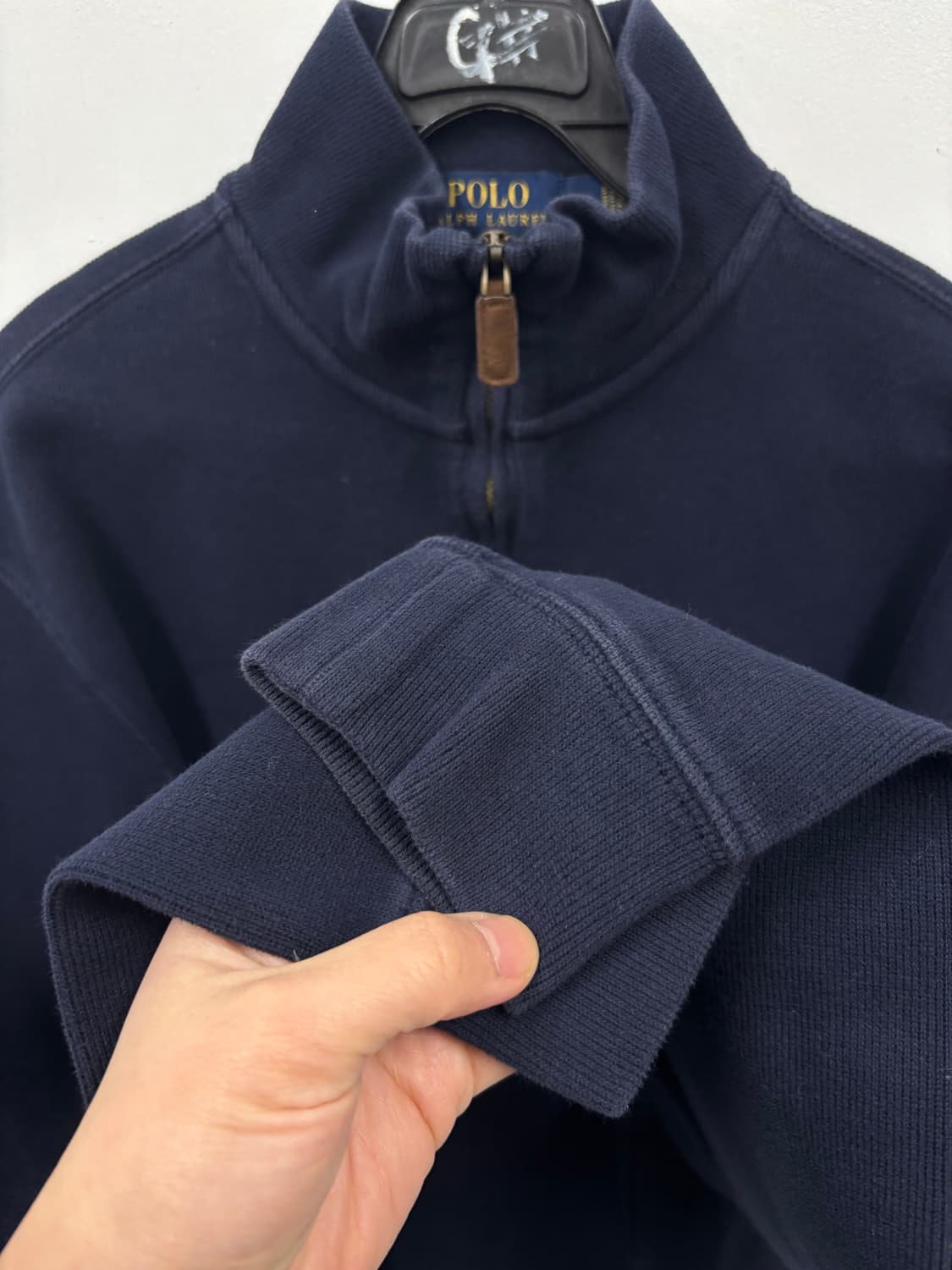 폴로랄프로렌 반집업 울 니트 상품이미지3