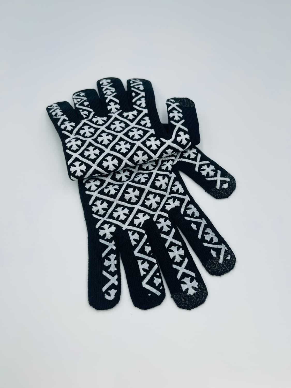 크롬하츠 체크 매이트 워크 글러브 블랙 M사이즈 상품이미지3