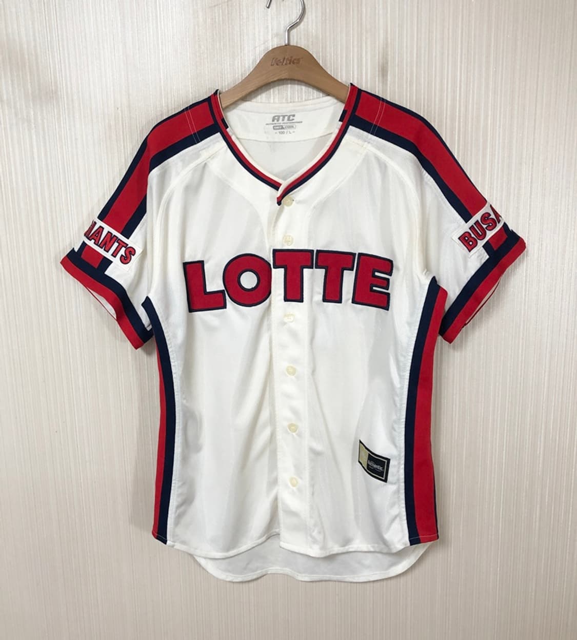 KBO ATC 롯데자이언츠 챔피언홈 어센틱유니폼 100 #31 손아섭 상품이미지1