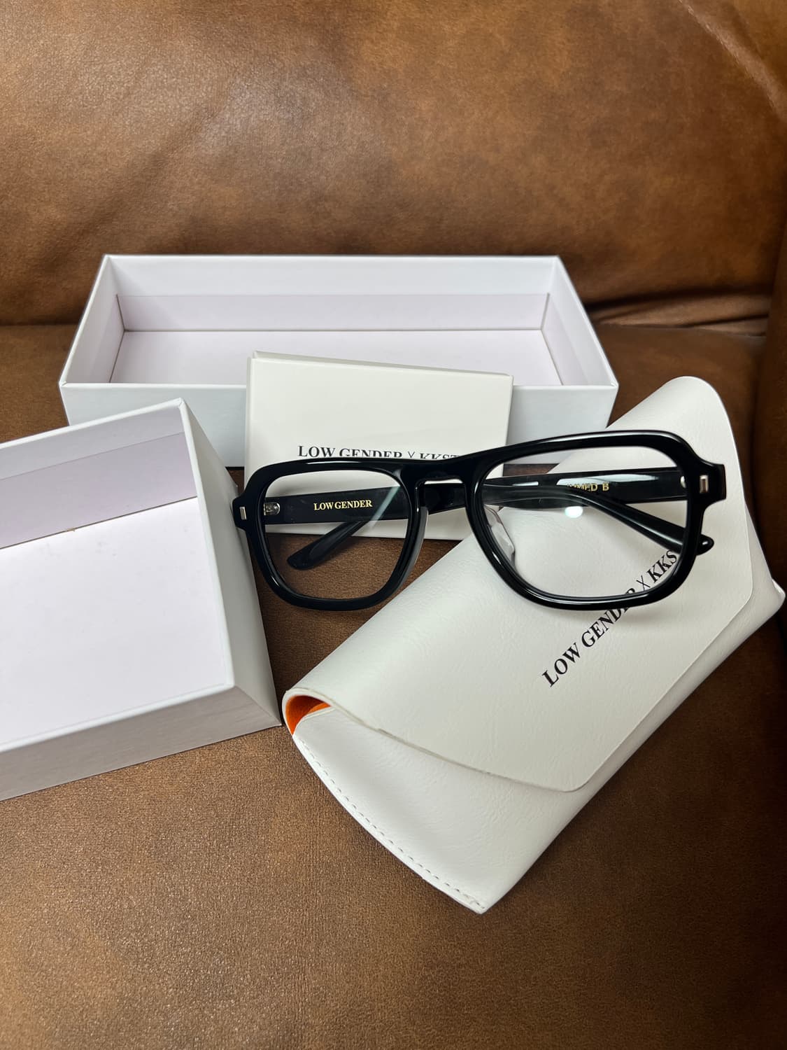 LOW GENDER x KKST 로우젠더 임드비 IMMED B 안경 상품이미지1
