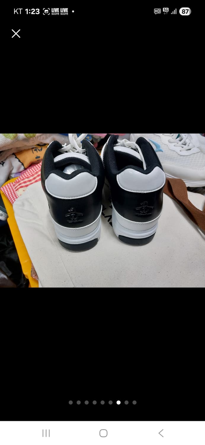 250 먼싱웨어 골프화 새것 !! 상품이미지5