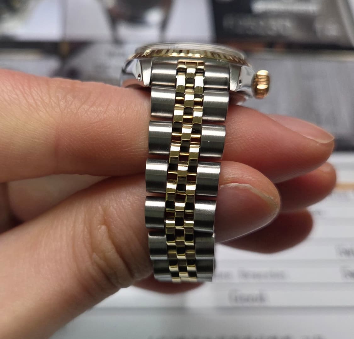 롤렉스 데이저스트 6917 초코판 10P다이아 쥬빌리줄 여성용 (감정서  상품이미지6