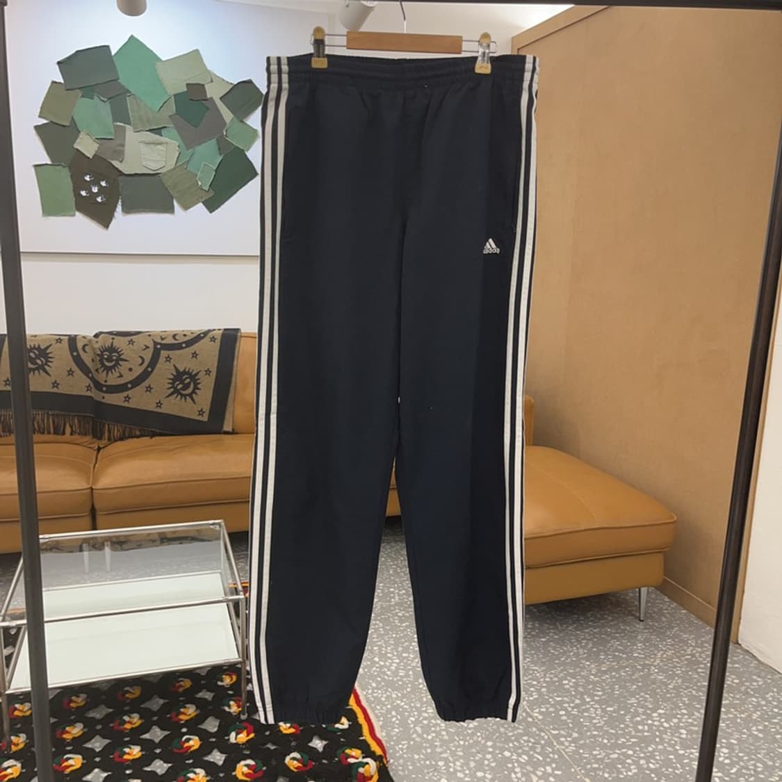 아디다스 올드스쿨 빈티지 와이드 조거 트랙팬츠 L C07194 상품이미지3