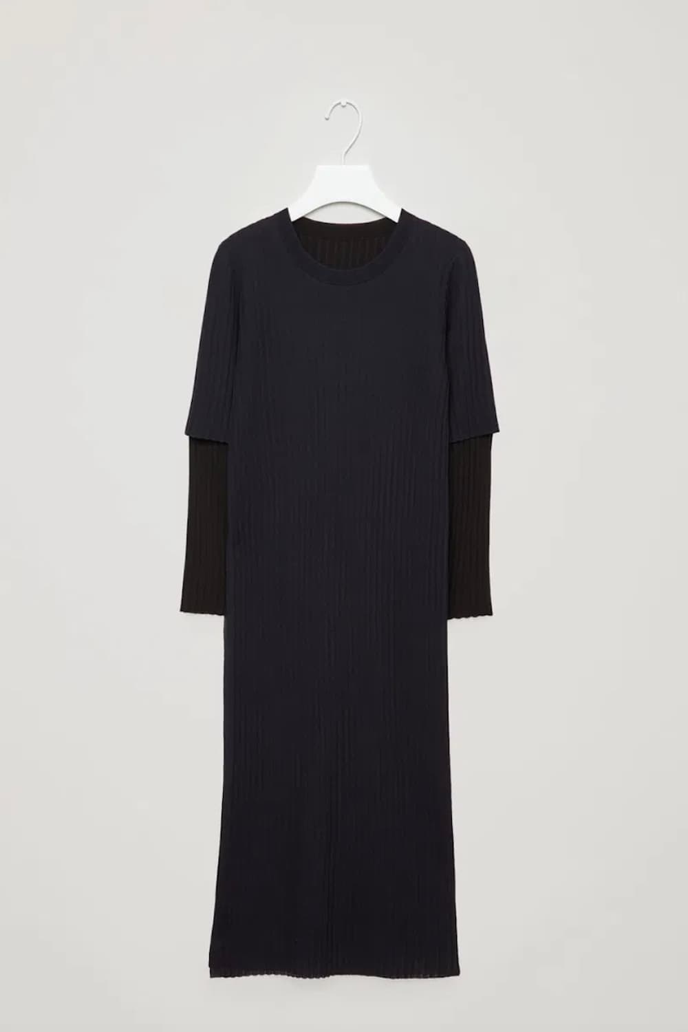 코스 레이어드 시어 니트 원피스 상품이미지2