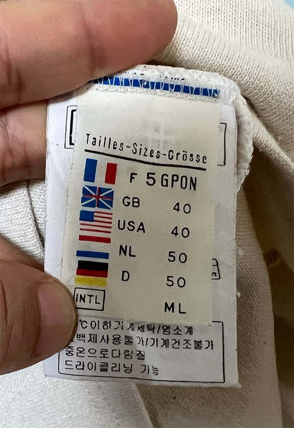 세인트제임스 남자 긴팔티 춘추 무지 캐주얼 M 95 상품이미지5