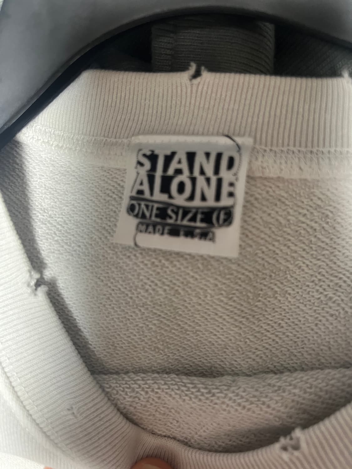 스탠드얼론 반팔맨투맨 상품이미지4