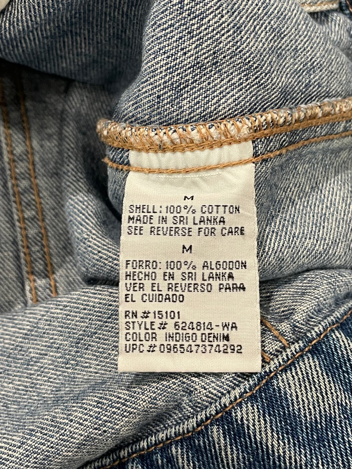 90‘s 랭글러 데님 자켓   상품이미지9