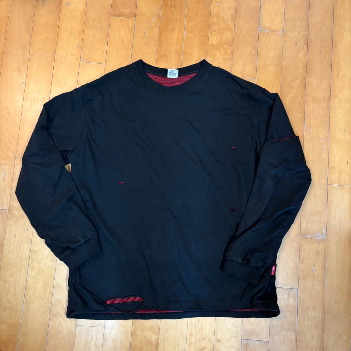 블랙아웃 롱슬리브 M 상품이미지1