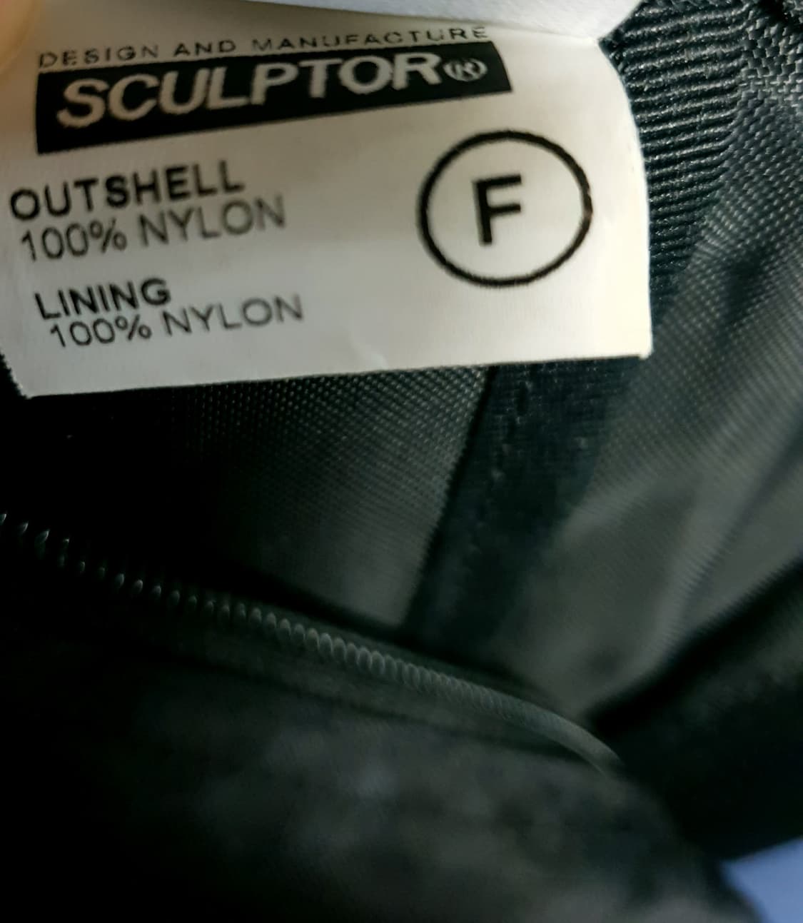 (단종매물) 스컬프터 멀티 더블포켓 나일론 스트릿 백팩 블랙 상품이미지8