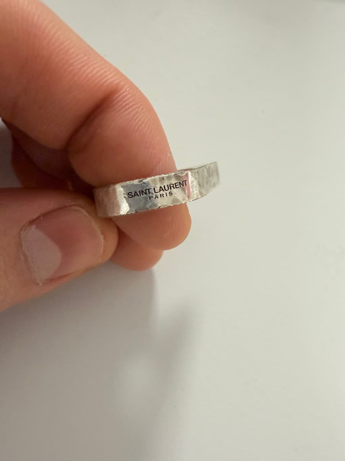 생로랑 실버링 상품이미지2