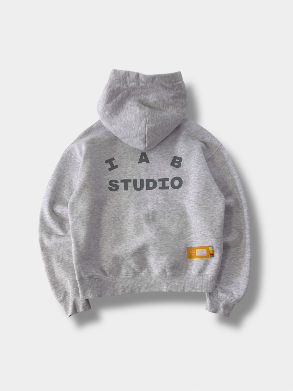 아이앱스튜디오 라이트 그레이 스웻 후드 상품이미지1