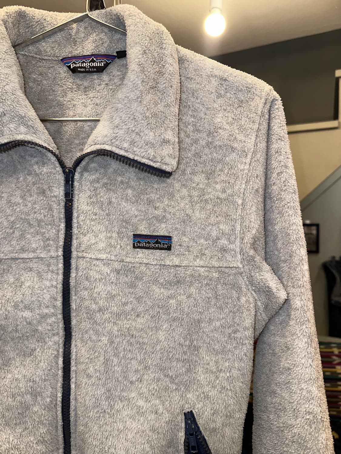 90‘s Patagonia grey pullover fleece  상품이미지5