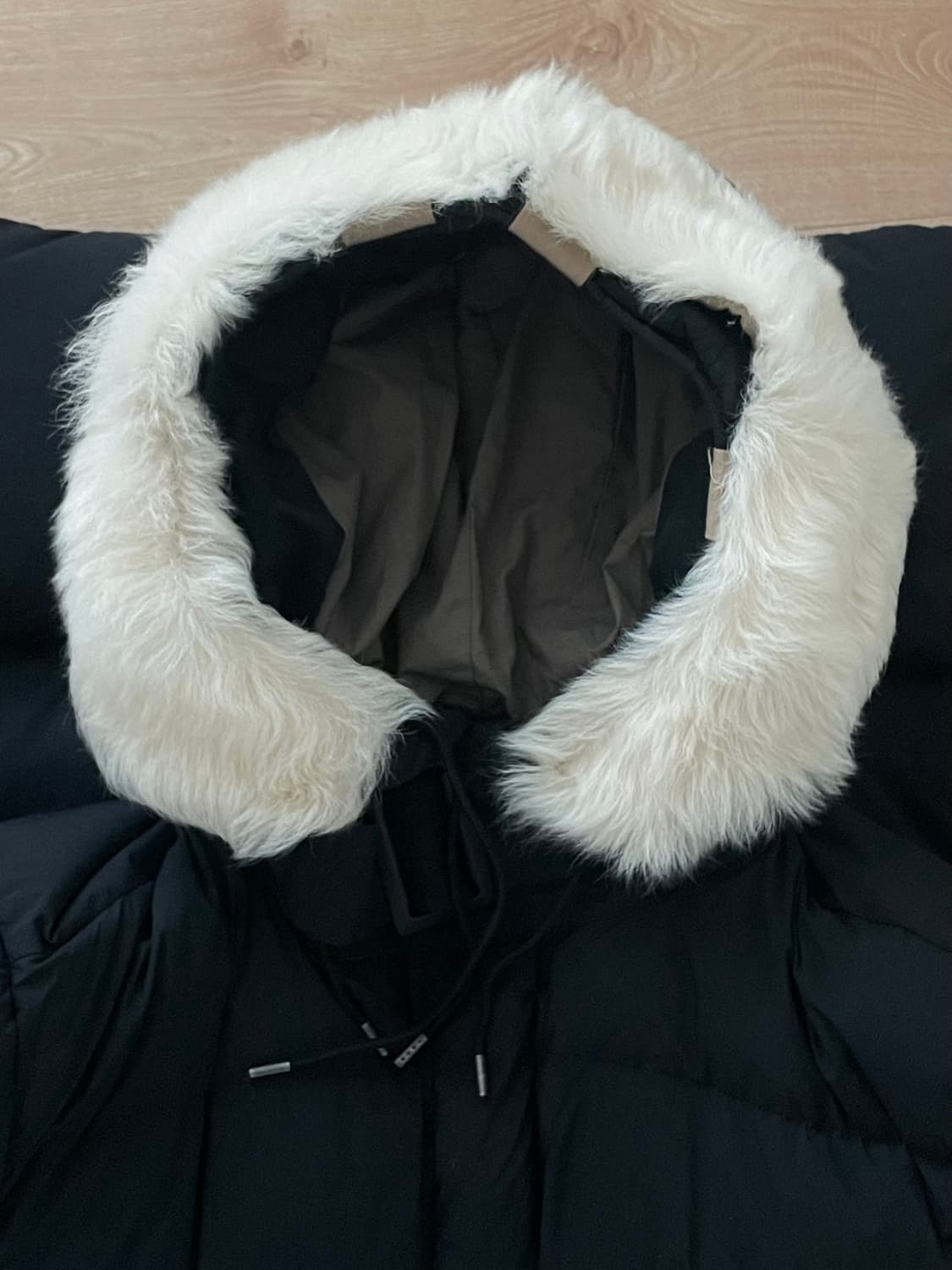 Ten C 텐씨 헤비 다운 파카 44사이즈 검정 상품이미지5