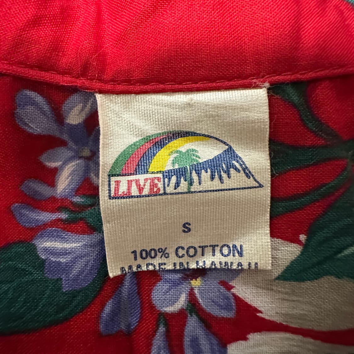VINTAGE usa made hawaiian shirt 상품이미지5
