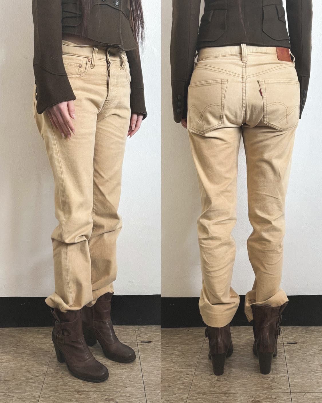 [30] 풀카운트 재팬 샌드워시 치노라이크 데님팬츠 상품이미지1