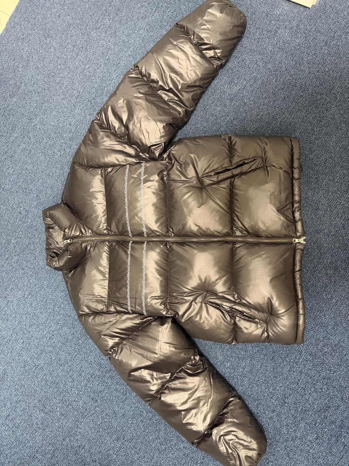 마뗑킴 글로시 패딩m 상품이미지1