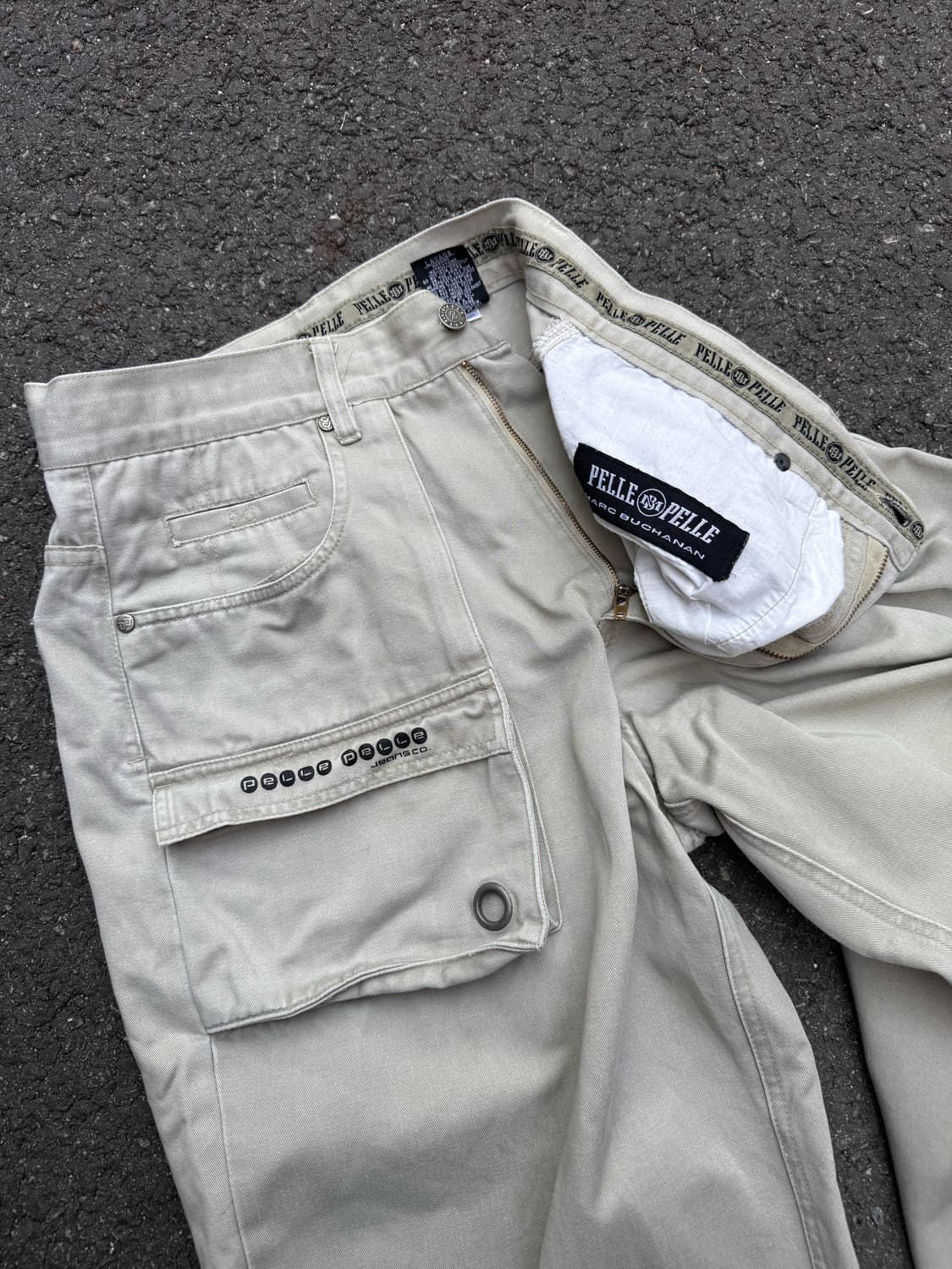 90s 펠레펠레 포켓 디테일 팬츠  상품이미지1