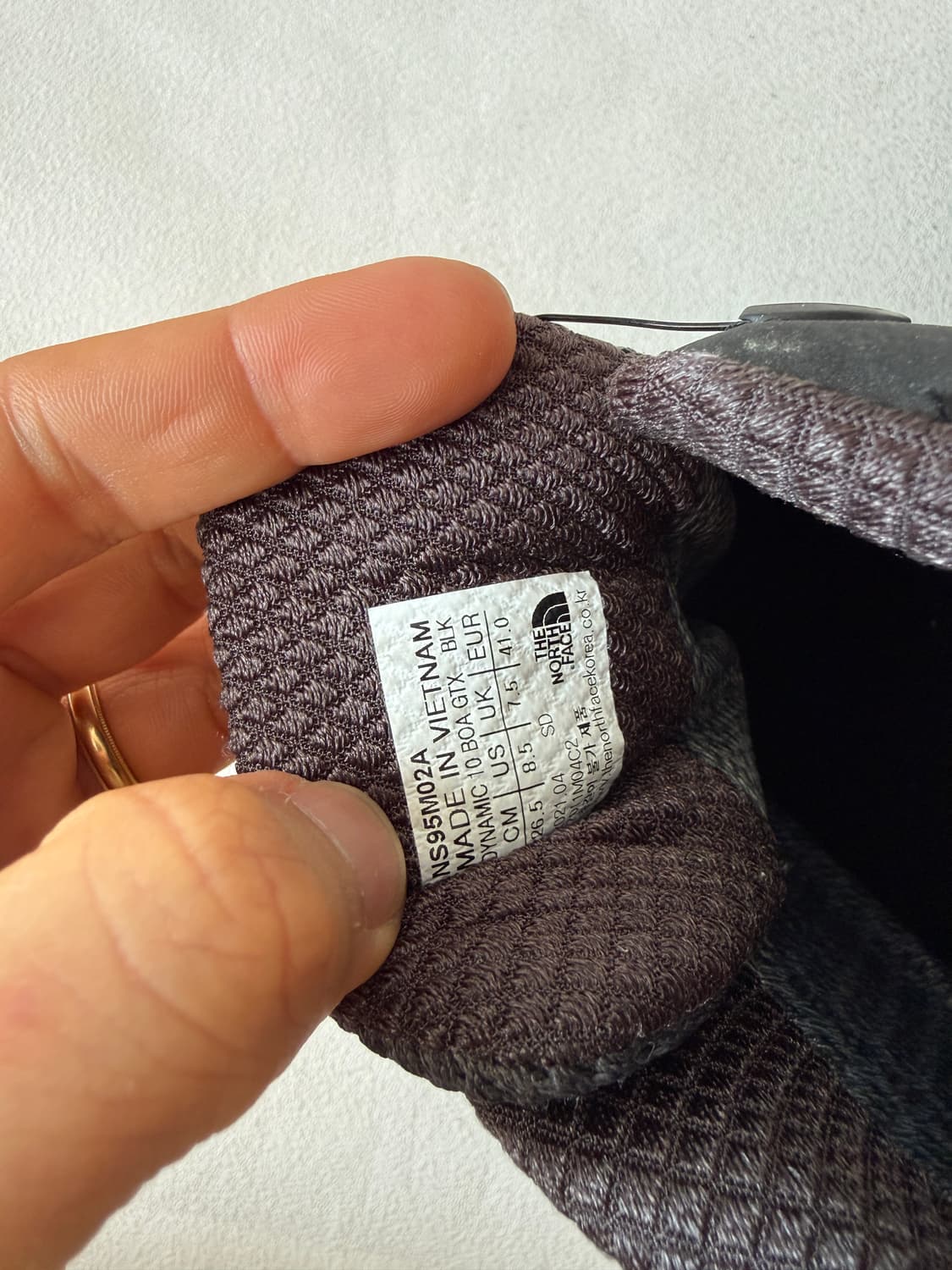 [265]노스페이스(THE NORTH FACE) 고어텍스 보아 하이킹화 상품이미지10