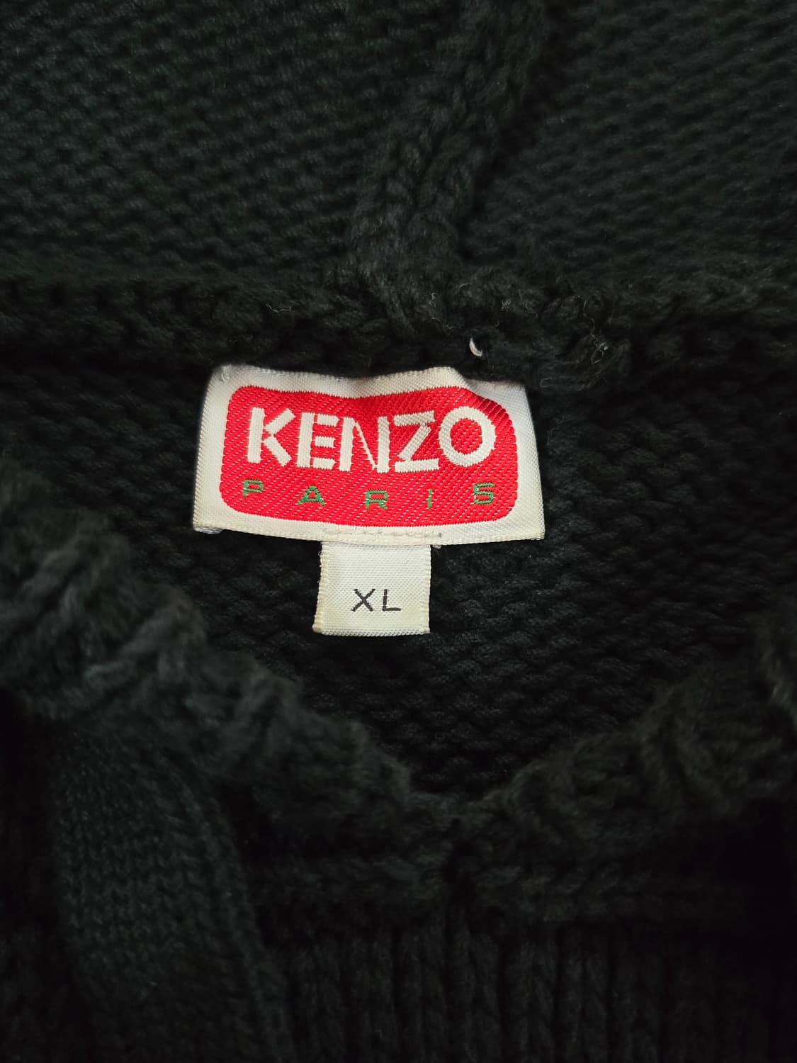 겐조 x 베르디 니트 후드 XL 상품이미지3