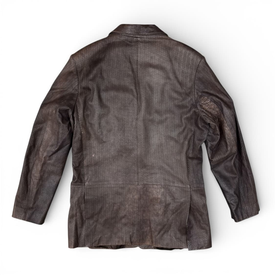 아르마니 꼴레지오니 레더 블레이저 상품이미지2