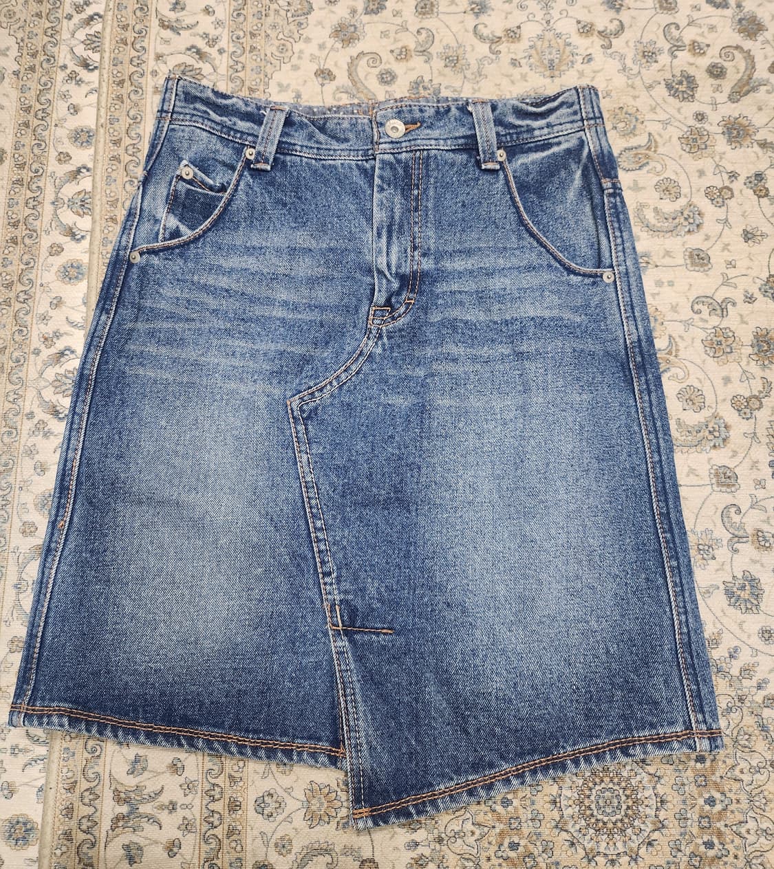 글로벌 워크 언발라스 데님 스커트 M (27-29) 상품이미지1