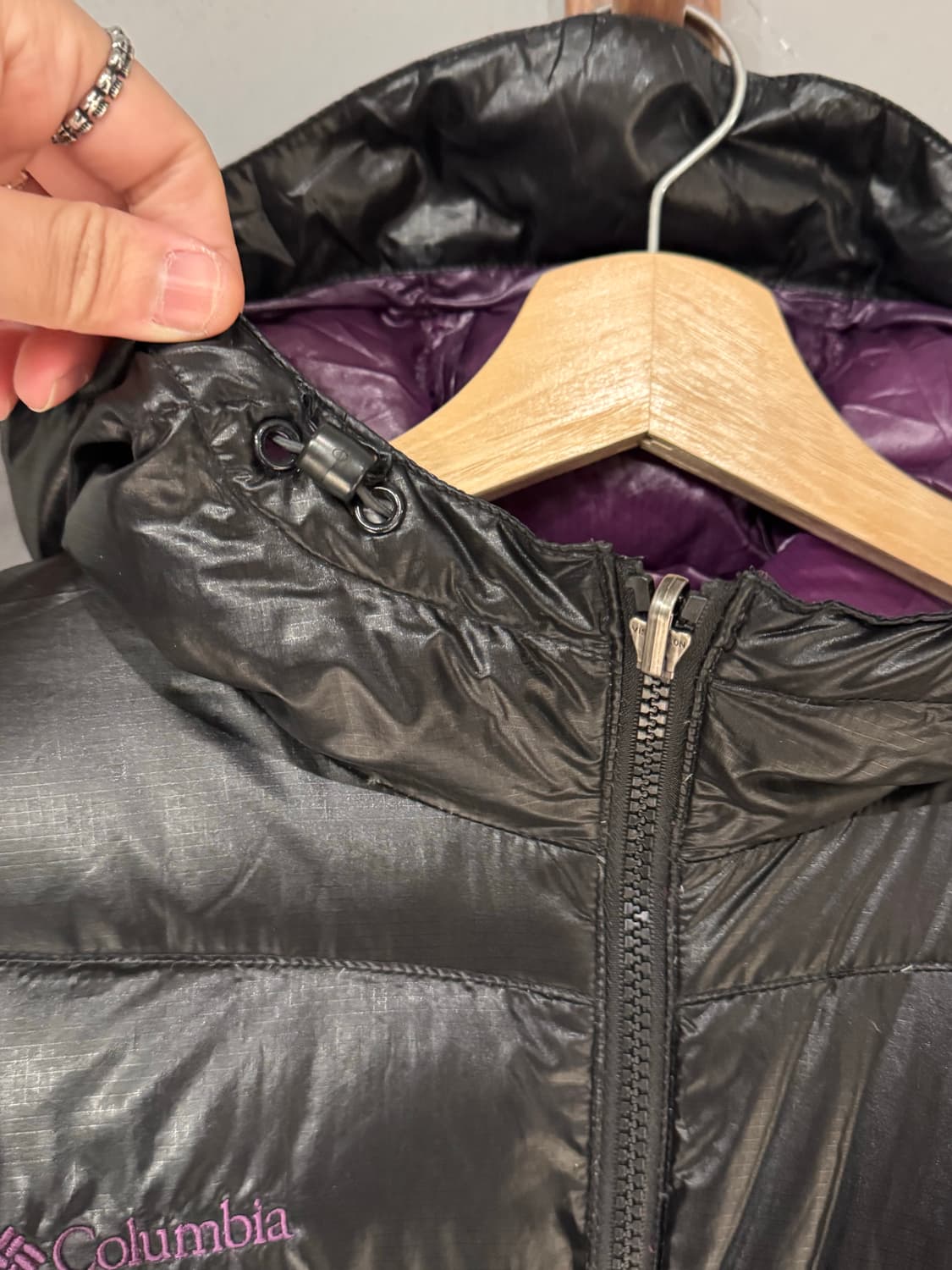 컬럼비아 재팬 유광 다운 푸퍼자켓  상품이미지8