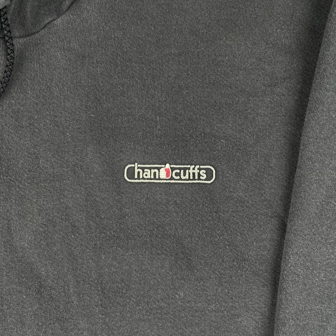 빈티지 핸드커프스 후디 블랙 상품이미지8