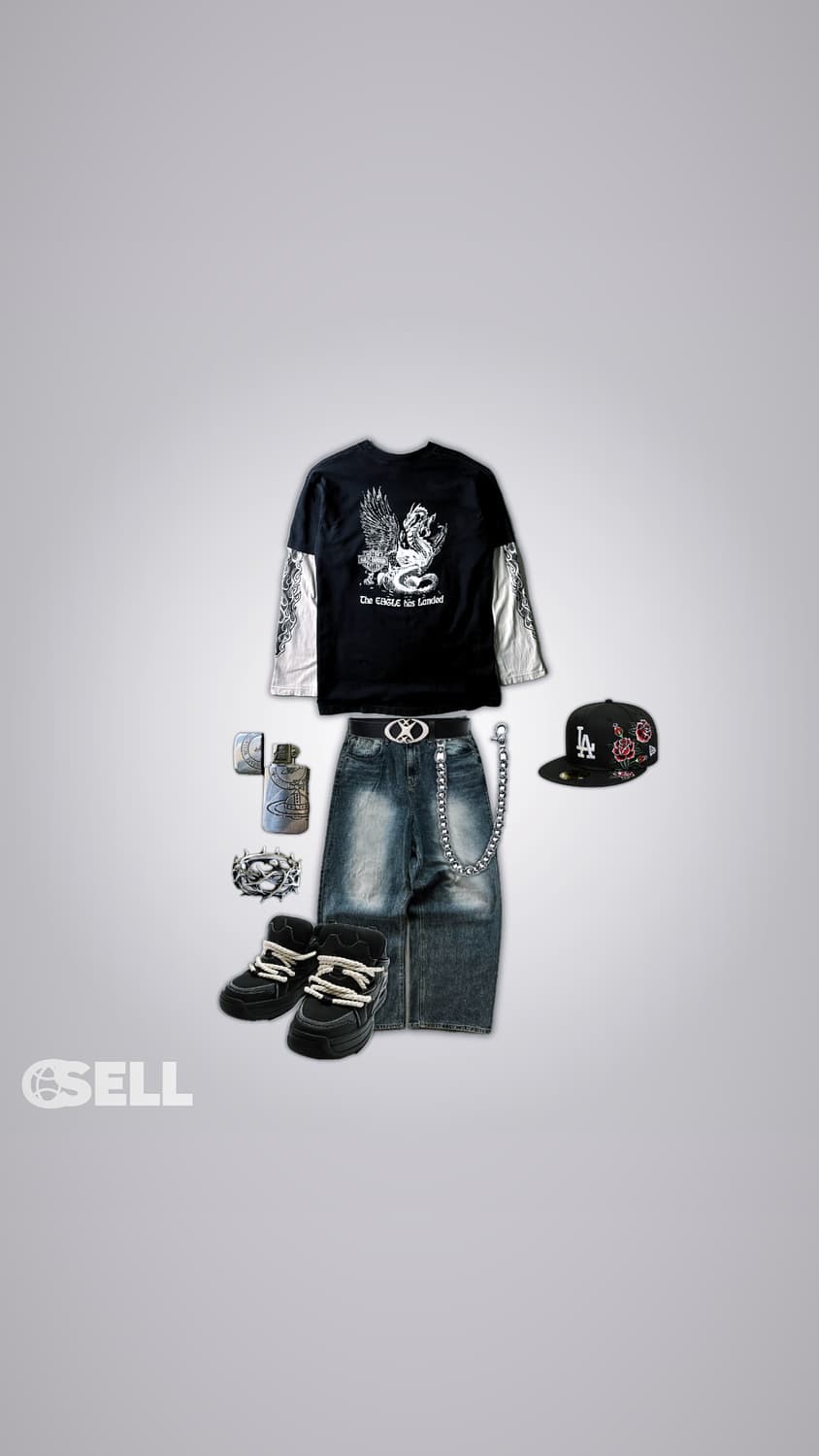 할리데이비슨 긴팔 상품이미지2