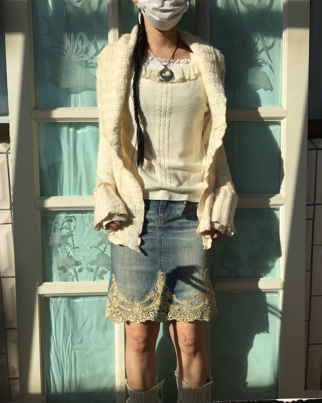 Evex krizia knit open cardigan 상품이미지1