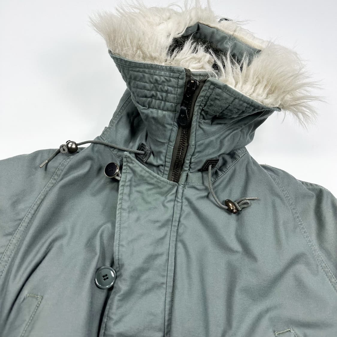 미군 80s 오리지널 N3B 콜드 웨더 야상자켓 (실측 XXL) 상품이미지4