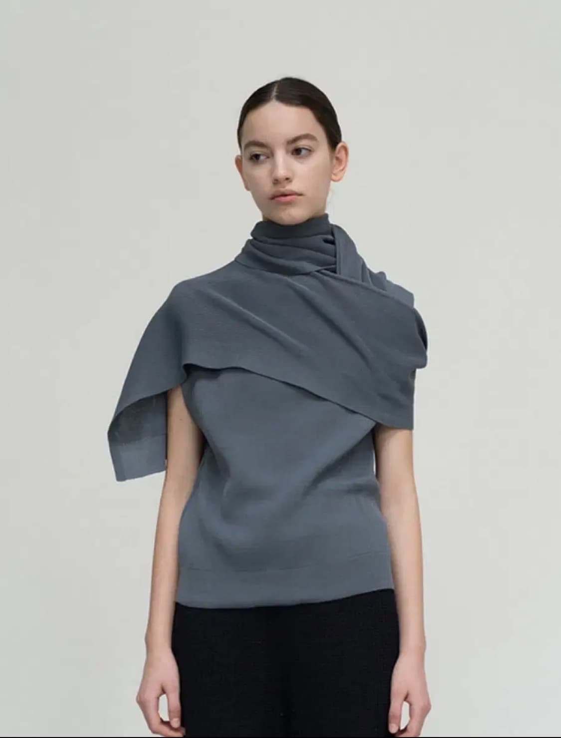 le17 COTTON BLEND KNIT SET BLUE 상품이미지1